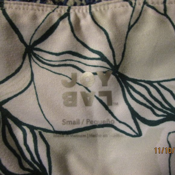 JOY LAB LEGGINGS WITH SIDE LEG RUCHING/ SIZE SMALL - Picture 5 of 5